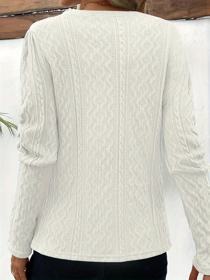 Stilla | Uanstrengt Elegant Finstrikket Pullover