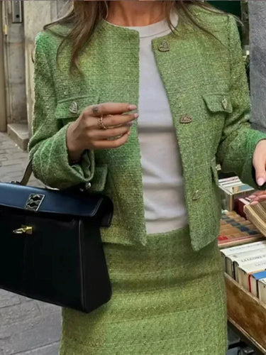Stilla | Blazer Nederdel Sæt