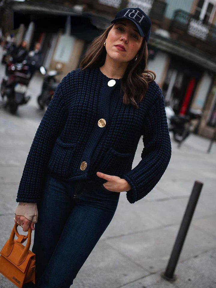 Stilla | Kort Sporty Cardigan Til Damer