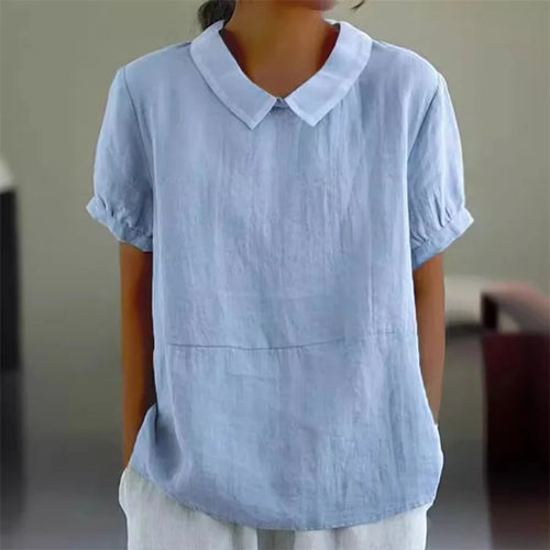 Stilla | Elegant Bluse Med Volumen
