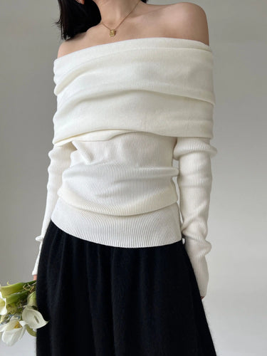Stilla | Pullover med skulderfri ærmer til damer