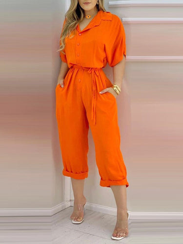 Stilla | Trendy Orange Overall