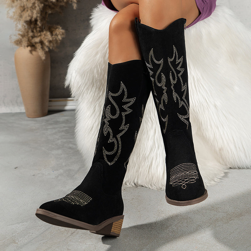 Stilla | Bestickte Western Cowboy Boots mit Stil