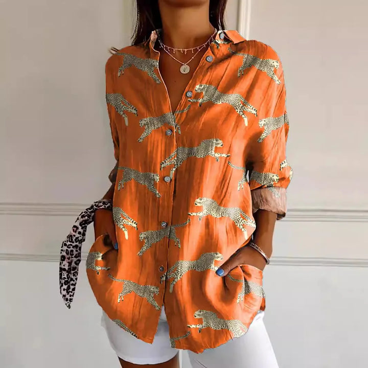 Stilla | Trykt Trendbluse til Damer