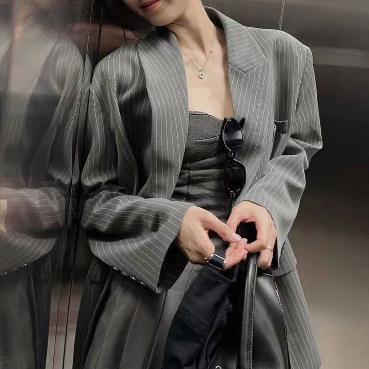 Stilla | Grå City-Blazer
