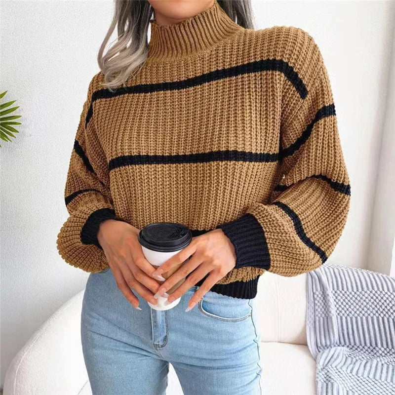 Stilla | Couture-Rullekravepullover med elegant præg