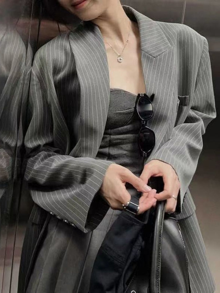 Stilla | Grå City-Blazer