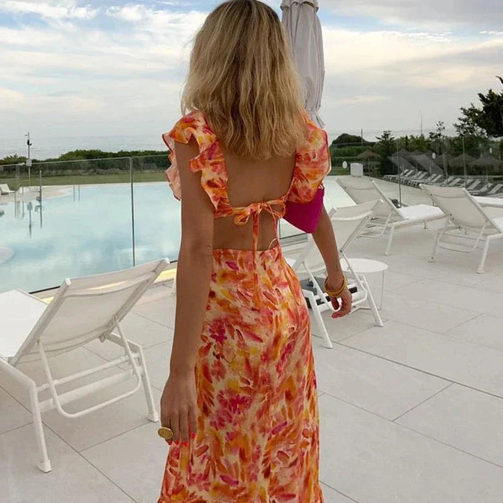 Stilla | Boho Chic Flæse Kjole