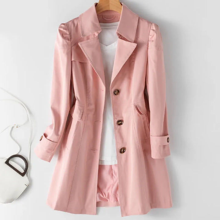 Stilla | Tidløs Elegant Trenchcoat