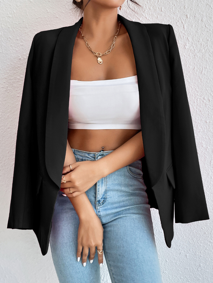 Stilla | Blazer Dame Ensfarvet