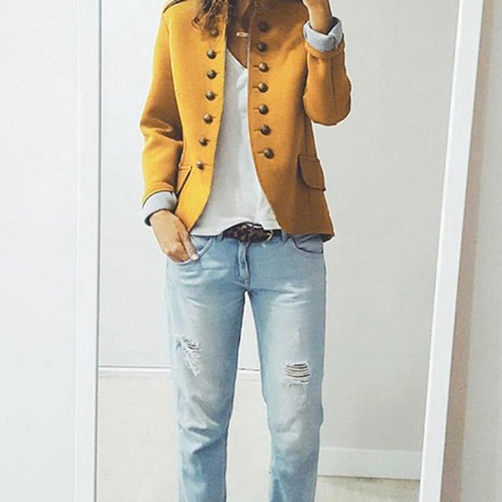 Stilla | Blazer med lange ærmer og moderne knapper til et klart og trendy look