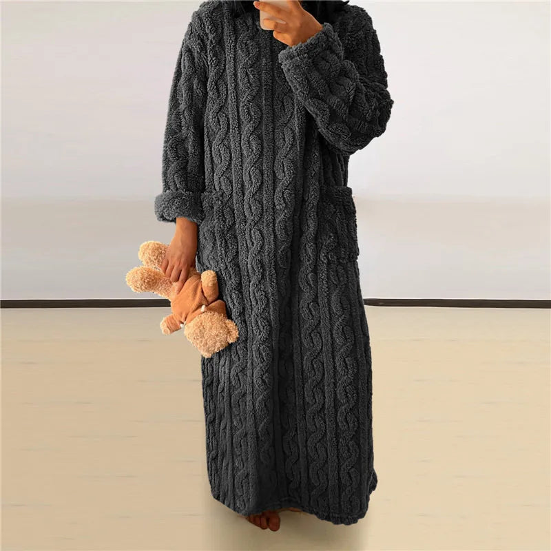 Stilla | Fleece Teddy Kjole