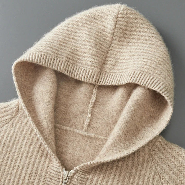 Stilla | Cashmere Lynlås Hoodie