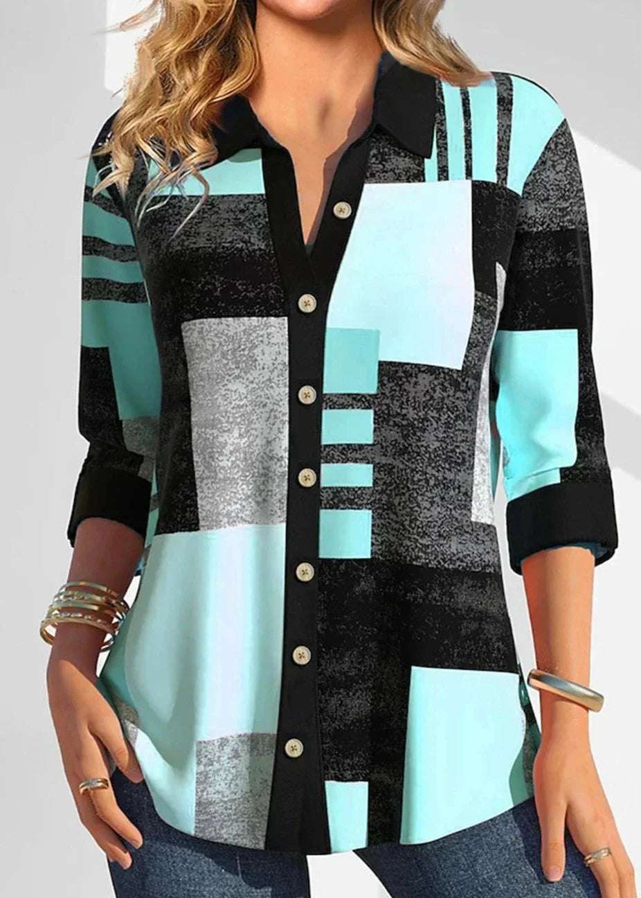 Stilla | Skjorte med tern til et afslappet look