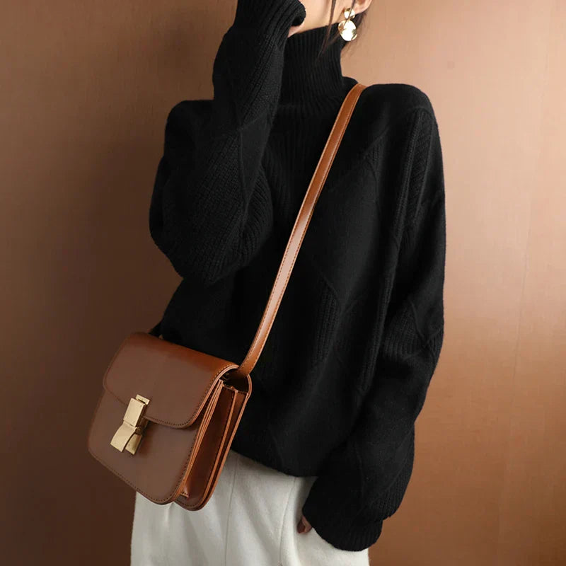 Stilla | Elegant Pullover Med Diamanter