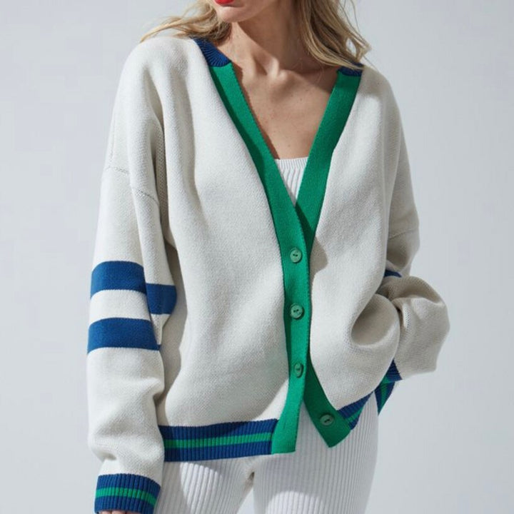 Stilla | V-udskæring Pullover Store Størrelser