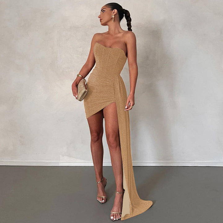 Stilla | Bustier kjole palietter