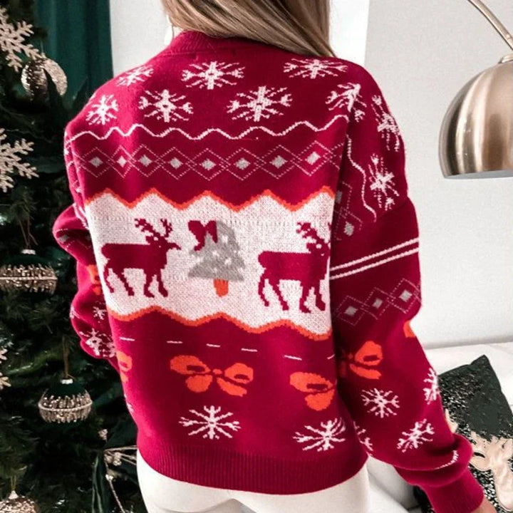 Stilla | Elegant Streetwear Julepullover Til Damer