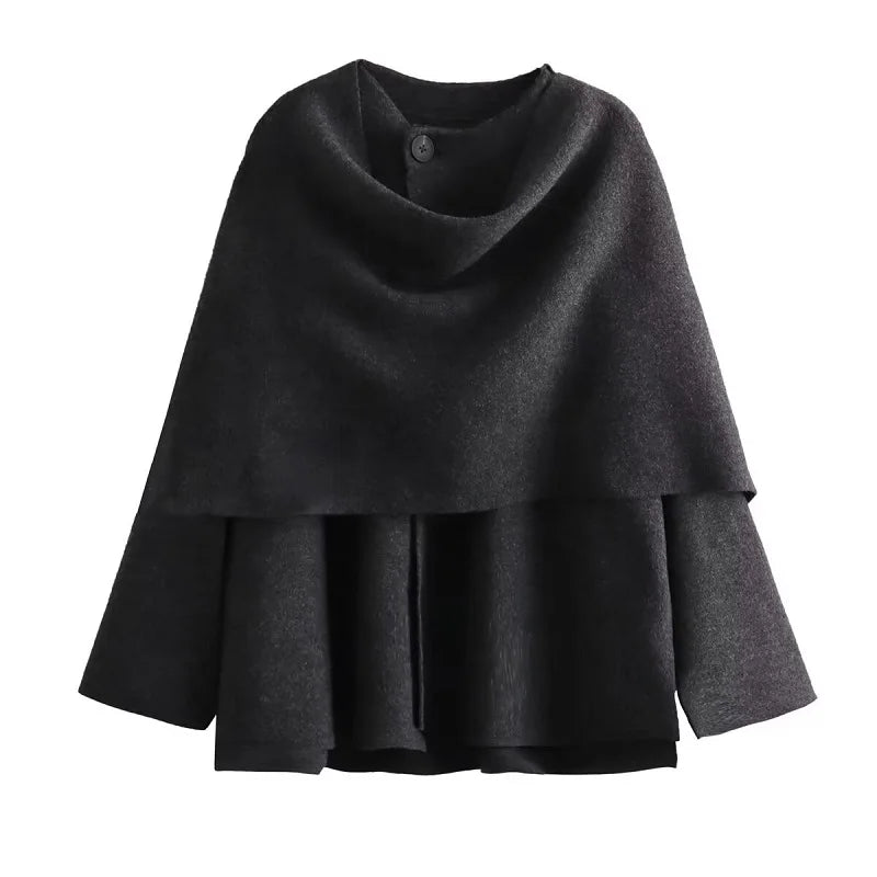 Stilla | Asymmetrisk Vinterfrakke