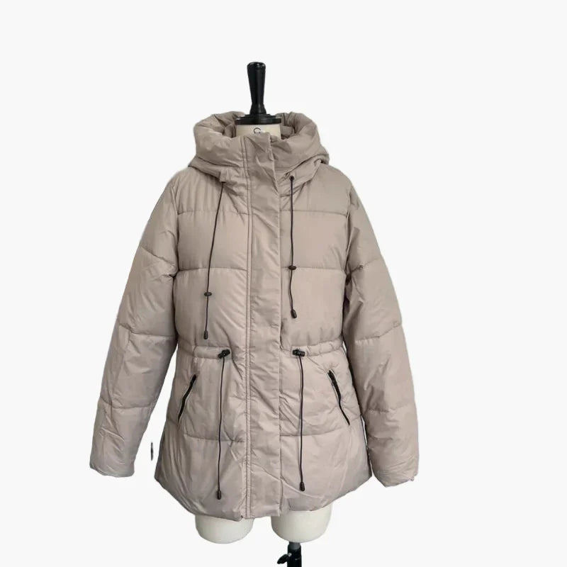 Stilla | Vinter Steppjakke med Hætte - Fashionabel, Varm Frakke til Fritid Og Hverdag
