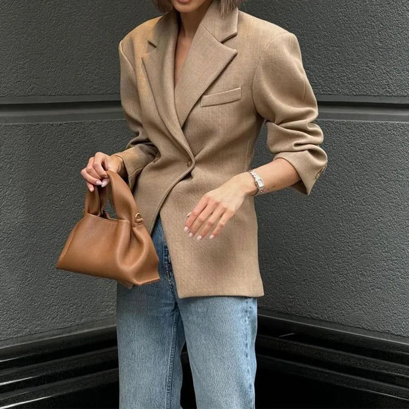 Stilla | Skjorte Lavet Af Syntetisk Fiber Bred Linned