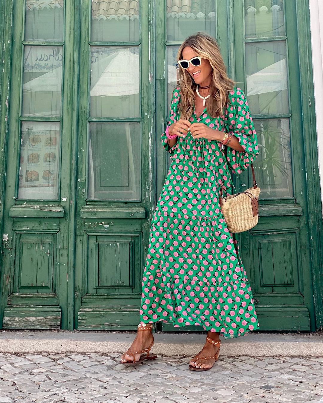 Stilla | Bohemian Maxi Kjole: Ekstraordinær Komfort, Storslået Stil