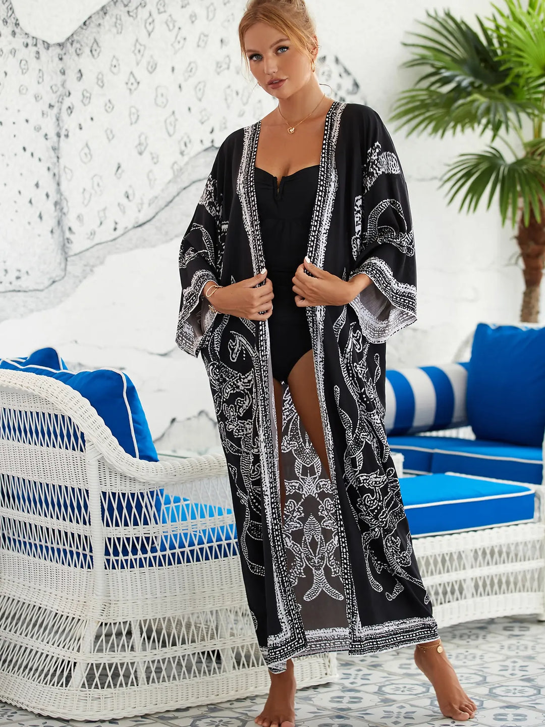 Stilla | Bohemian Beach Kimono Til Sommeren