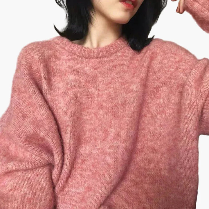 Stilla | Oversize Pullover I Retro Stil til Efterår og Vinter - Moderne, Rummelig Pasform, Perfekt til Hverdagen