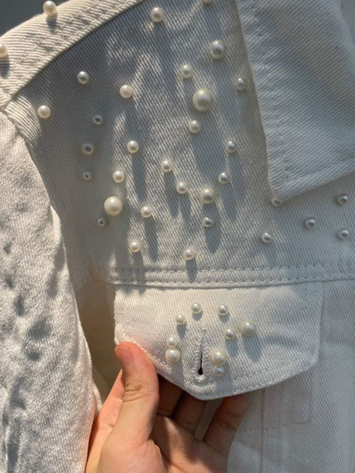 Stilla | En yndlingsjeans med elegante perledetaljer