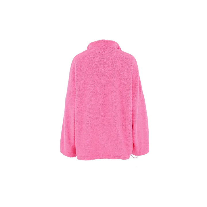 Stilla | Pink Trøje Lavet Af Strikket Lammefleece