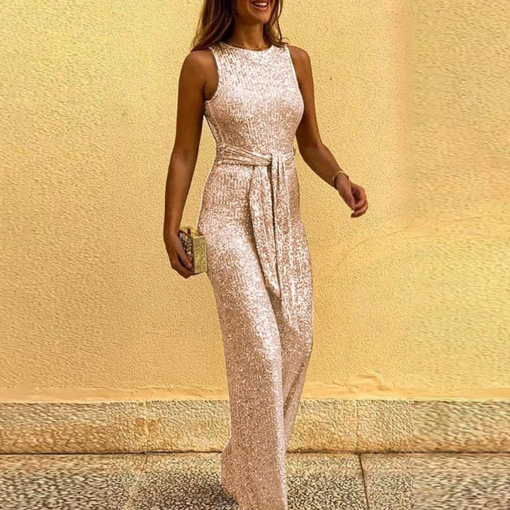 Stilla | Elegant Pailletter Jumpsuit