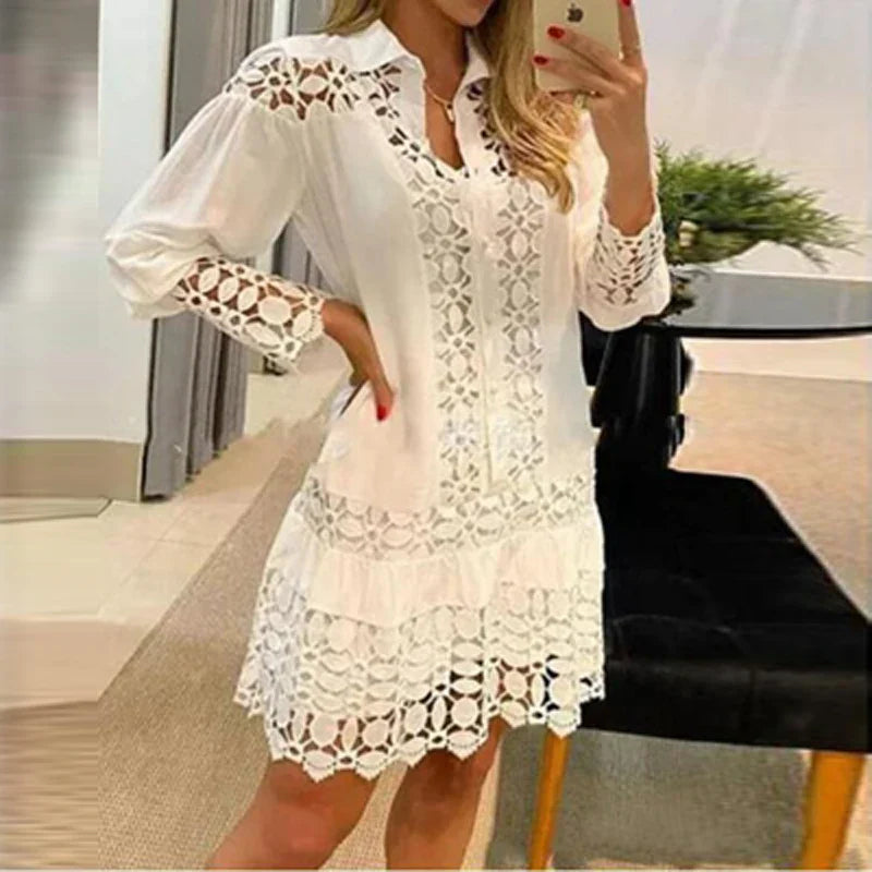 Stilla | Elegant Mini Blondekjole
