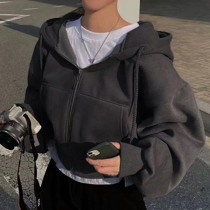 Stilla | Klassisk Korte Sweatshirt til Kvinder