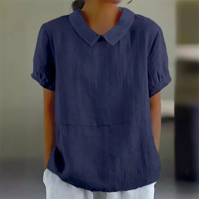 Stilla | Elegant Bluse Med Volumen