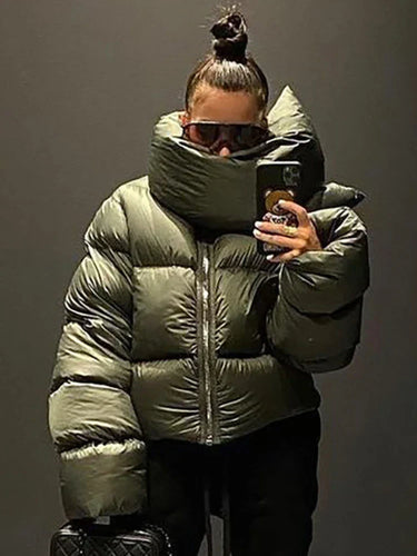 Stilla | Varm og plus size rullekravejakke