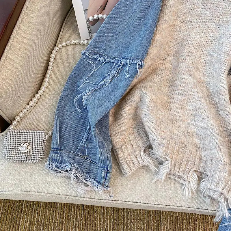 Stilla | Stilfuld Hjerte Sweater til Kvinder