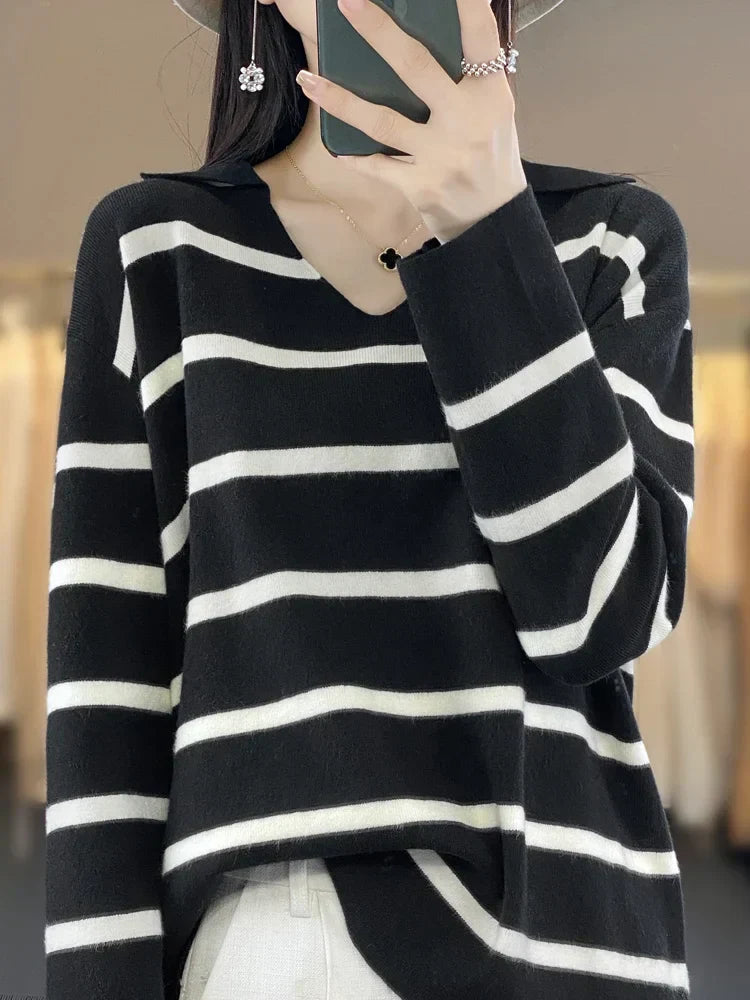Stilla | Klassisk Sweater med Elegant Touch