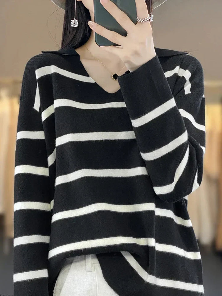 Stilla | Klassisk Sweater med Elegant Touch