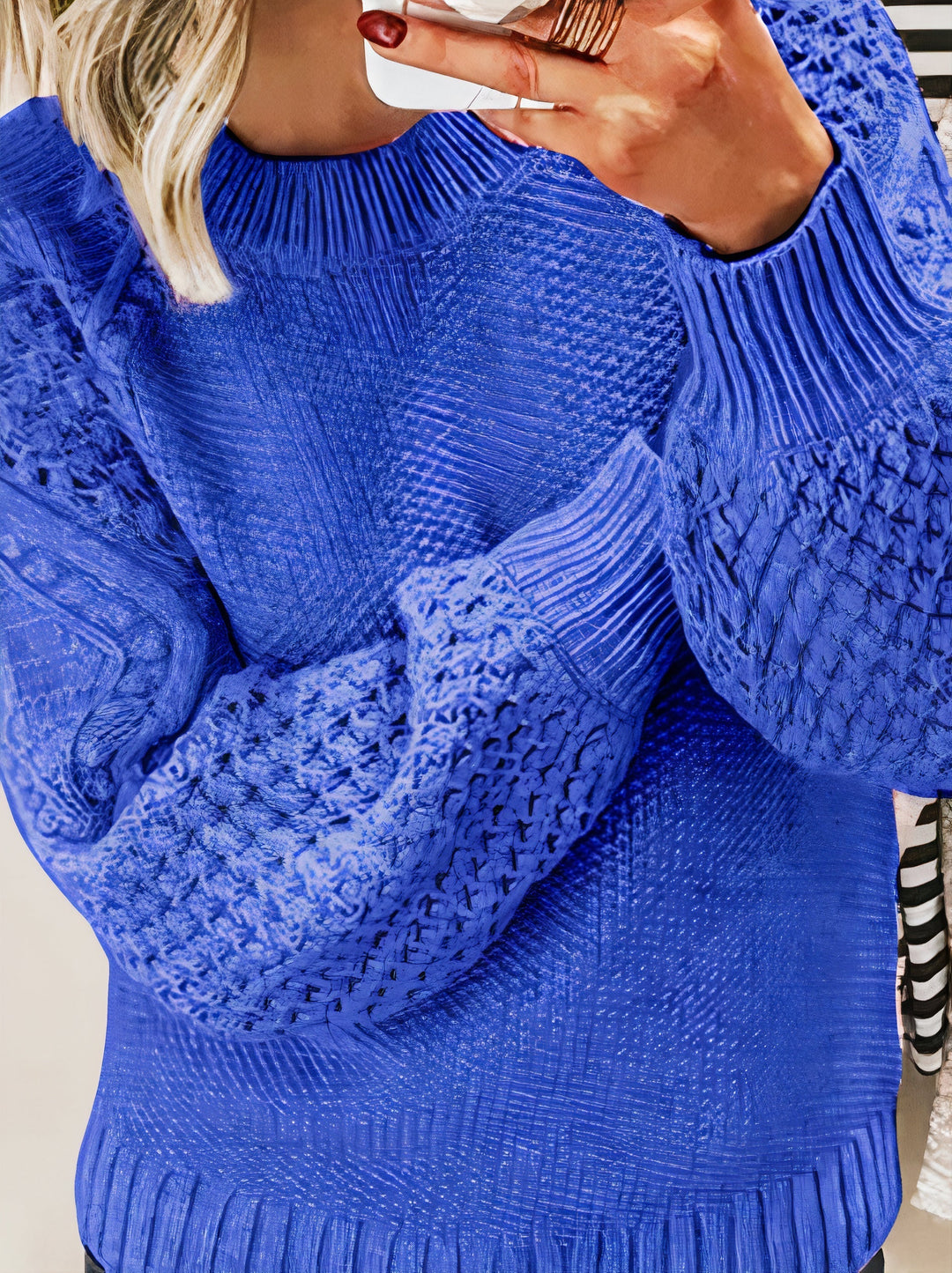 Stilla | Enkelt strikpullover Stil