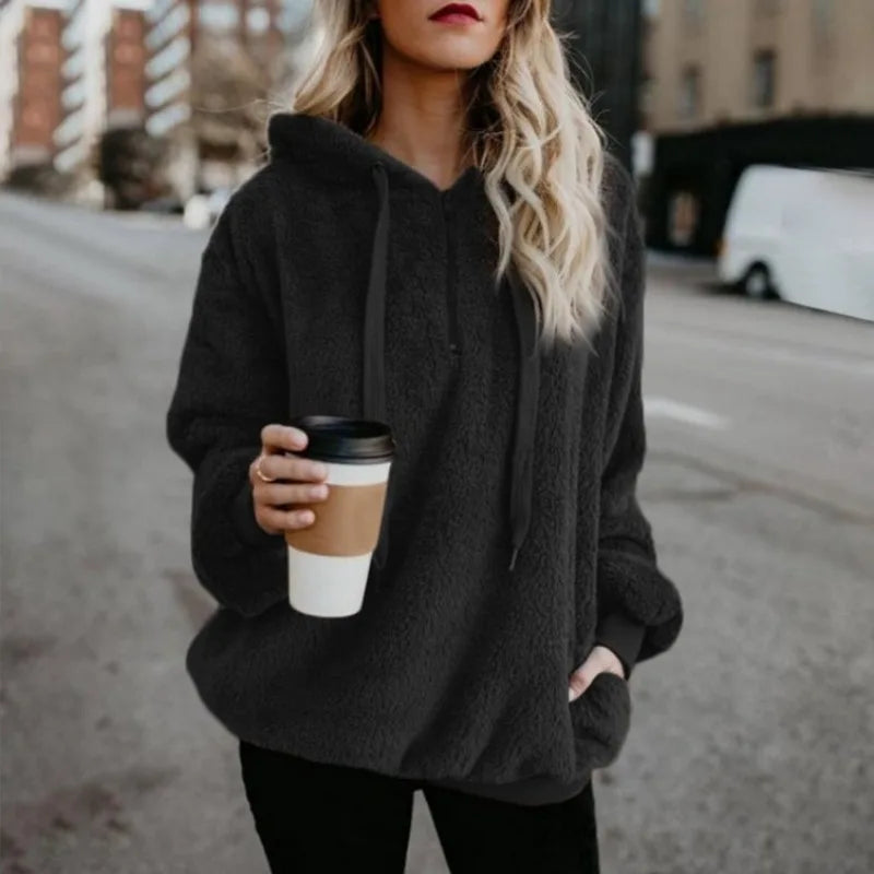 Stilla | Komfortabel, Oversize Fleece Pullover Til Damer