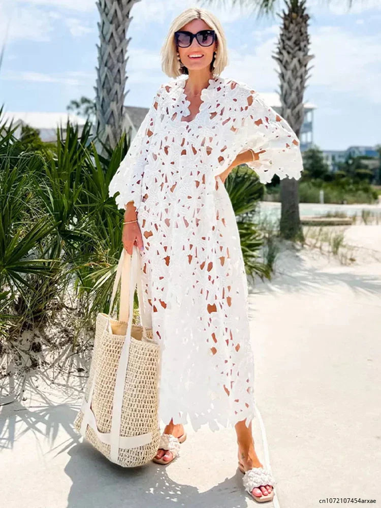 Stilla | Transparent Strandkjole
