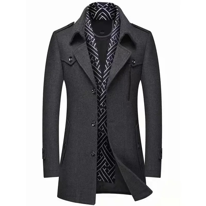 Stilla | Business Frakke Elegant Vinter Langjakke Klassisk Modern Fritid