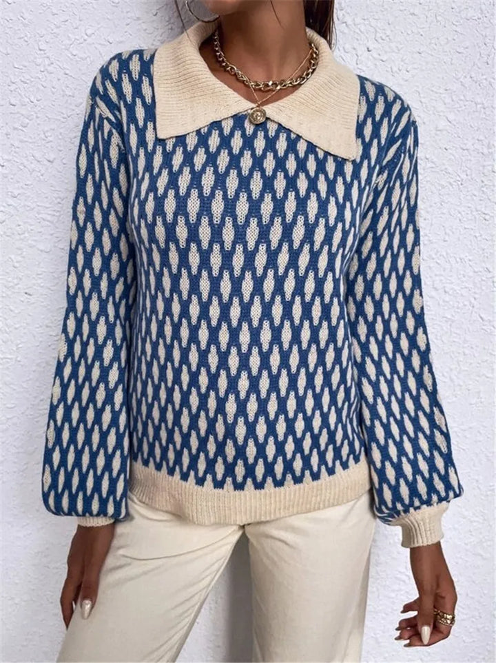 Stilla | Oversized Strikpullover til Damer
