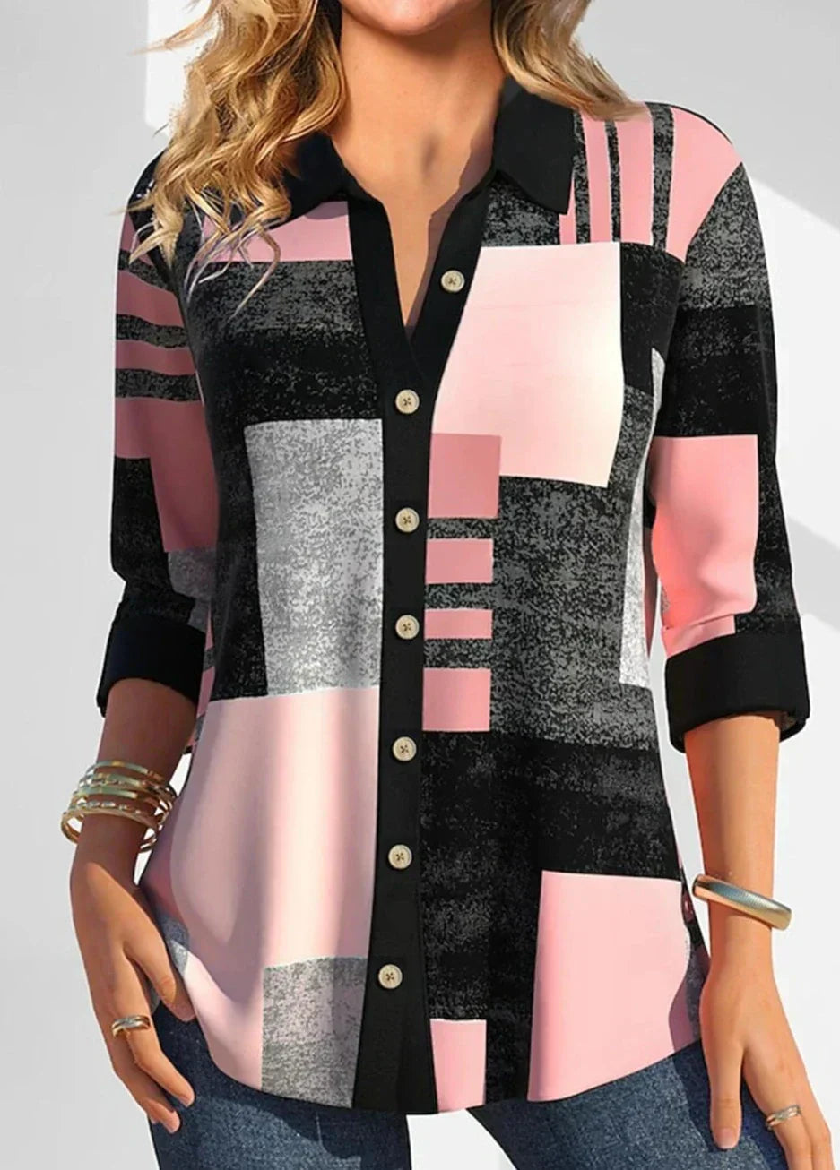 Stilla | Skjorte med tern til et afslappet look