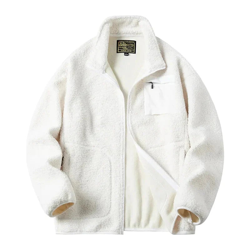 Stilla | Unisex Fleecejakke I Outdoor-Stil med Zipper og Brystlomme - Ideel til Fritid & Hverdag