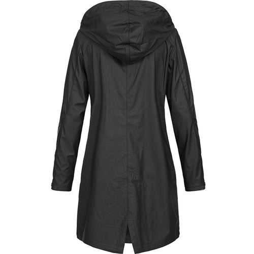 Stilla | Hooded regnfrakke til kvinder