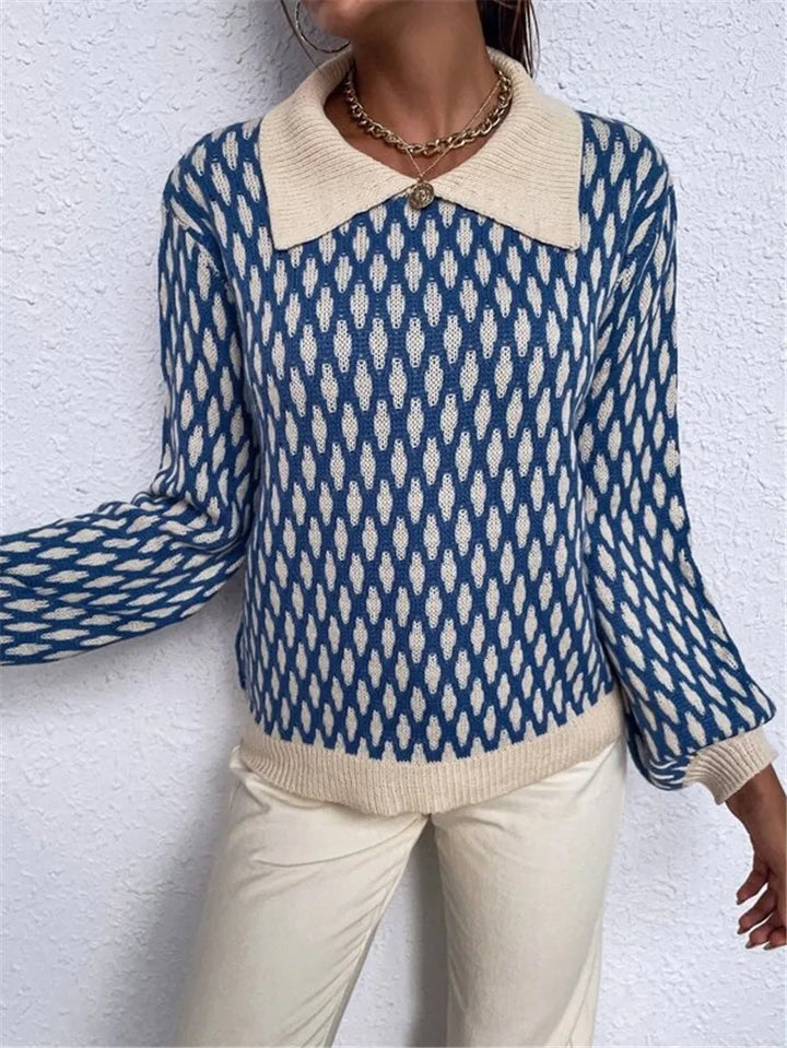 Stilla | Oversized Strikpullover til Damer
