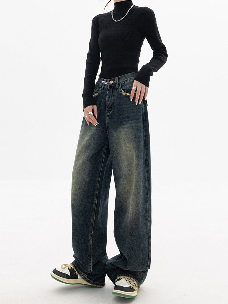 Stilla | Kvinders Vintage Baggy Jeans