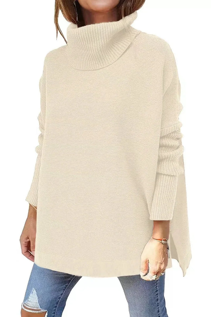 Stilla | Strikpullover Med Ståkrave