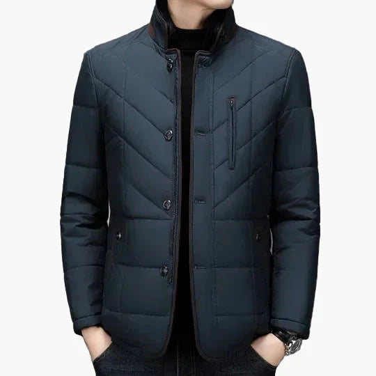 Stilla | Steppjakke I Modern Parka-Stil - Elegant Vinterfrakke til Hverdag og Arbejde